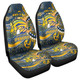 Parramatta Aboriginal Custom Car Seat Covers - Aboriginal Indigenous Inspired Real Fan Car Seat Covers