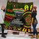 Penrith City Aboriginal Custom Quilt - Aboriginal Indigenous Inspired Real Fan Quilt