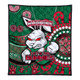 South of Sydney Aboriginal Custom Quilt - Aboriginal Indigenous Inspired Real Fan Quilt