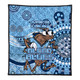 New South Wales Aboriginal Custom Quilt - Aboriginal Indigenous Inspired Real Fan Quilt