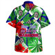 New Zealand Hawaiian Shirt - Custom Big Fan Argyle Tropical Patterns Style