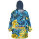 Gold Coast Snug Hoodie - Custom Big Fan Argyle Tropical Patterns Style
