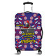 Newcastle Aboriginal Custom Luggage Cover - Custom With Aboriginal Style Luggage Cover