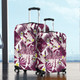 Sydney's Northern Beaches Sport Custom Luggage Cover - Custom Big Fan Argyle Tropical Patterns Style  Luggage Cover