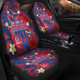 Newcastle Sport Custom Car Seat Covers - Custom Big Fan Argyle Tropical Patterns Style  Car Seat Covers