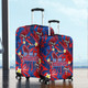 Newcastle Sport Custom Luggage Cover - Custom Big Fan Argyle Tropical Patterns Style  Luggage Cover