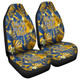 Parramatta Sport Custom Car Seat Covers - Custom Big Fan Argyle Tropical Patterns Style  Car Seat Covers