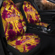 Brisbane City Sport Custom Car Seat Covers - Custom Big Fan Argyle Tropical Patterns Style  Car Seat Covers