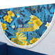 Gold Coast Sport Custom Beach Blanket - Custom Big Fan Argyle Tropical Patterns Style  Beach Blanket