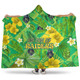 Canberra City Sport Custom Hooded Blanket - Custom Big Fan Argyle Tropical Patterns Style  Hooded Blanket