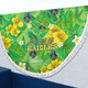 Canberra City Sport Custom Beach Blanket - Custom Big Fan Argyle Tropical Patterns Style  Beach Blanket