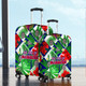 New Zealand Sport Custom Luggage Cover - Custom Big Fan Argyle Tropical Patterns Style  Luggage Cover