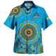 Gold Coast Hawaiian Shirt - Custom Australia Supporters With Aboriginal Inspired Style