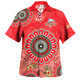 Redcliffe Hawaiian Shirt - Custom Australia Supporters With Aboriginal Inspired Style
