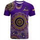 Melbourne T-Shirt - Custom Australia Supporters With Aboriginal Inspired Style