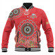 Redcliffe Baseball Jacket - Custom Australia Supporters With Aboriginal Inspired Style