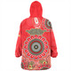 Redcliffe Snug Hoodie - Custom Australia Supporters With Aboriginal Inspired Style