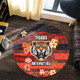 South Western of Sydney Sport Custom Round Rug - Run To What's Real With Aboriginal Style Round Rug