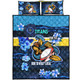 Gold Coast Sport Custom Quilt Bed Set - Run To What's Real With Aboriginal Style Quilt Bed Set