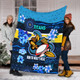 Gold Coast Sport Custom Blanket - Run To What's Real With Aboriginal Style Blanket
