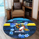 Gold Coast Sport Custom Round Rug - Run To What's Real With Aboriginal Style Round Rug