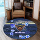 North Queensland Sport Custom Round Rug - Run To What's Real With Aboriginal Style Round Rug