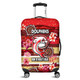 Redcliffe Sport Custom Luggage Cover - Run To What's Real With Aboriginal Style Luggage Cover