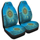 Gold Coast Sport Custom Car Seat Covers - Australia Supporters With Aboriginal Inspired Style Car Seat Covers