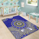 North Queensland Sport Custom Area Rug - Australia Supporters With Aboriginal Inspired Style Area Rug