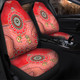 Redcliffe Sport Custom Car Seat Covers - Australia Supporters With Aboriginal Inspired Style Car Seat Covers