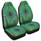 Canberra City Sport Custom Car Seat Covers - Australia Supporters With Aboriginal Inspired Style Car Seat Covers