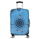 New South Wales Sport Custom Luggage Cover - Australia Supporters With Aboriginal Inspired Style Luggage Cover