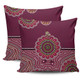 Queensland Sport Custom Pillow Covers - Australia Supporters With Aboriginal Inspired Style Pillow Covers