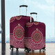 Queensland Sport Custom Luggage Cover - Australia Supporters With Aboriginal Inspired Style Luggage Cover