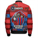 Newcastle Bomber Jacket - One Step Forwards Two Steps Back With Aboriginal Style