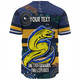 Parramatta Baseball Shirt - One Step Forwards Two Steps Back With Aboriginal Style