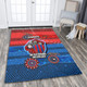 Newcastle Sport Custom Area Rug - One Step Forwards Two Steps Back With Aboriginal Style Area Rug