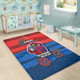 Newcastle Sport Custom Area Rug - One Step Forwards Two Steps Back With Aboriginal Style Area Rug