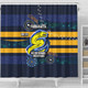 Parramatta Sport Custom Shower Curtain - One Step Forwards Two Steps Back With Aboriginal Style Shower Curtain