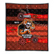 South Western of Sydney Sport Custom Quilt - One Step Forwards Two Steps Back With Aboriginal Style Quilt