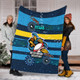 Gold Coast Sport Custom Blanket - One Step Forwards Two Steps Back With Aboriginal Style Blanket