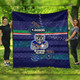 New Zealand Sport Custom Quilt - One Step Forwards Two Steps Back With Aboriginal Style Quilt