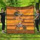 Australia Sport Custom Quilt - One Step Forwards Two Steps Back With Aboriginal Style Quilt