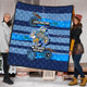 New South Wales Sport Custom Quilt - One Step Forwards Two Steps Back With Aboriginal Style Quilt