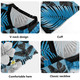 Sutherland and Cronulla Rugby Jersey -  Custom Big Fan Argyle Tropical Patterns Style