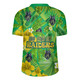 Canberra City Rugby Jersey -  Custom Big Fan Argyle Tropical Patterns Style