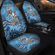 New South Wales Sport Custom Car Seat Covers - Custom Blue Cockroach Blooded Aboriginal Inspired Car Seat Covers