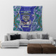 New Zealand Tapestry Custom With Contemporary Style Of Aboriginal Painting