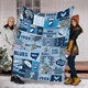 New South Wales Premium Blanket - Team Of Us Die Hard Fan Supporters Comic Style