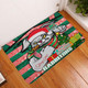 Souths Christmas Door Mat - Merry Christmas Super Souths With Ball And Patterns